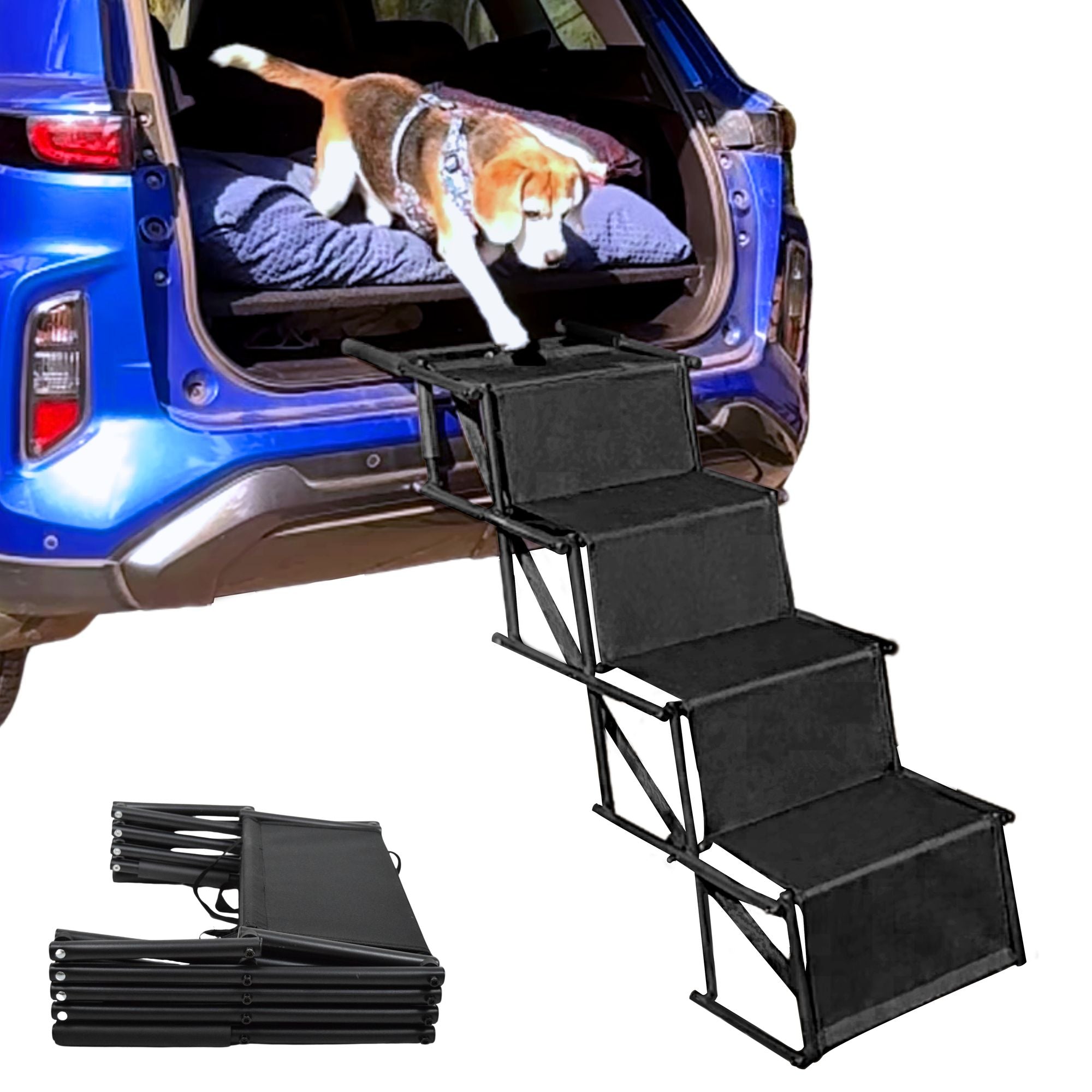Foldable Car Pet Stairs