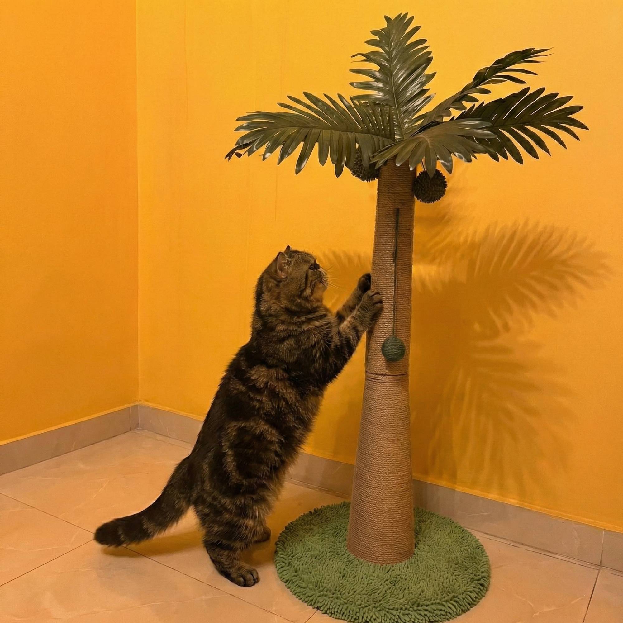 Coconut Tree Cat Scratching Post