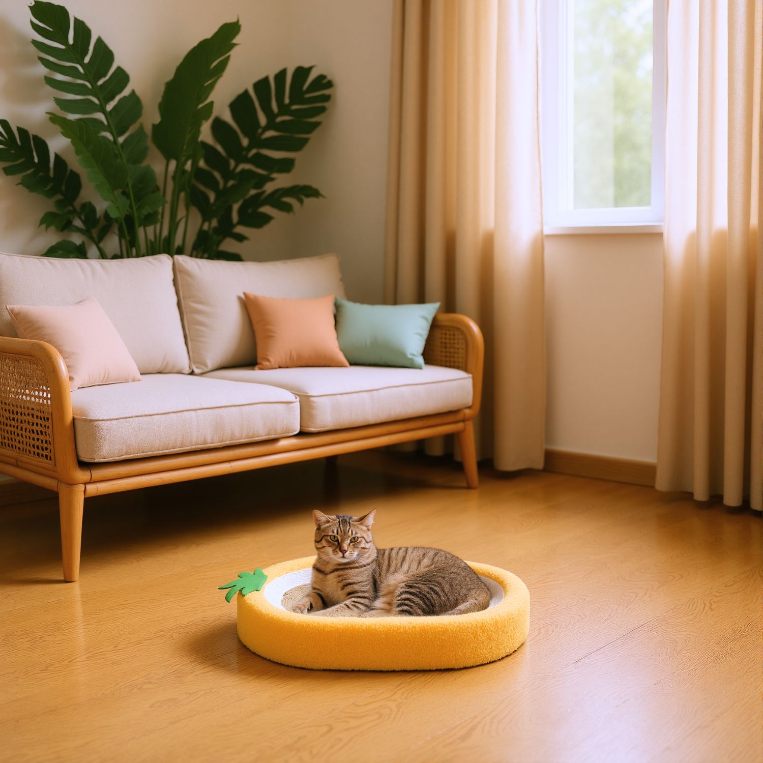 Pineapple Cat Bed
