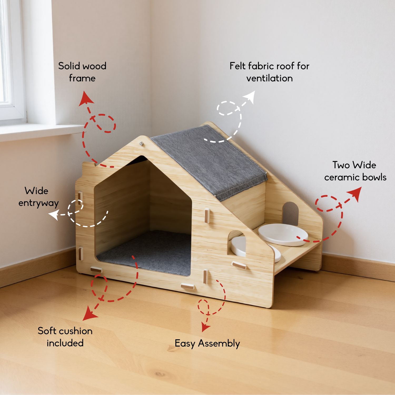 Lara Cat and Dog House