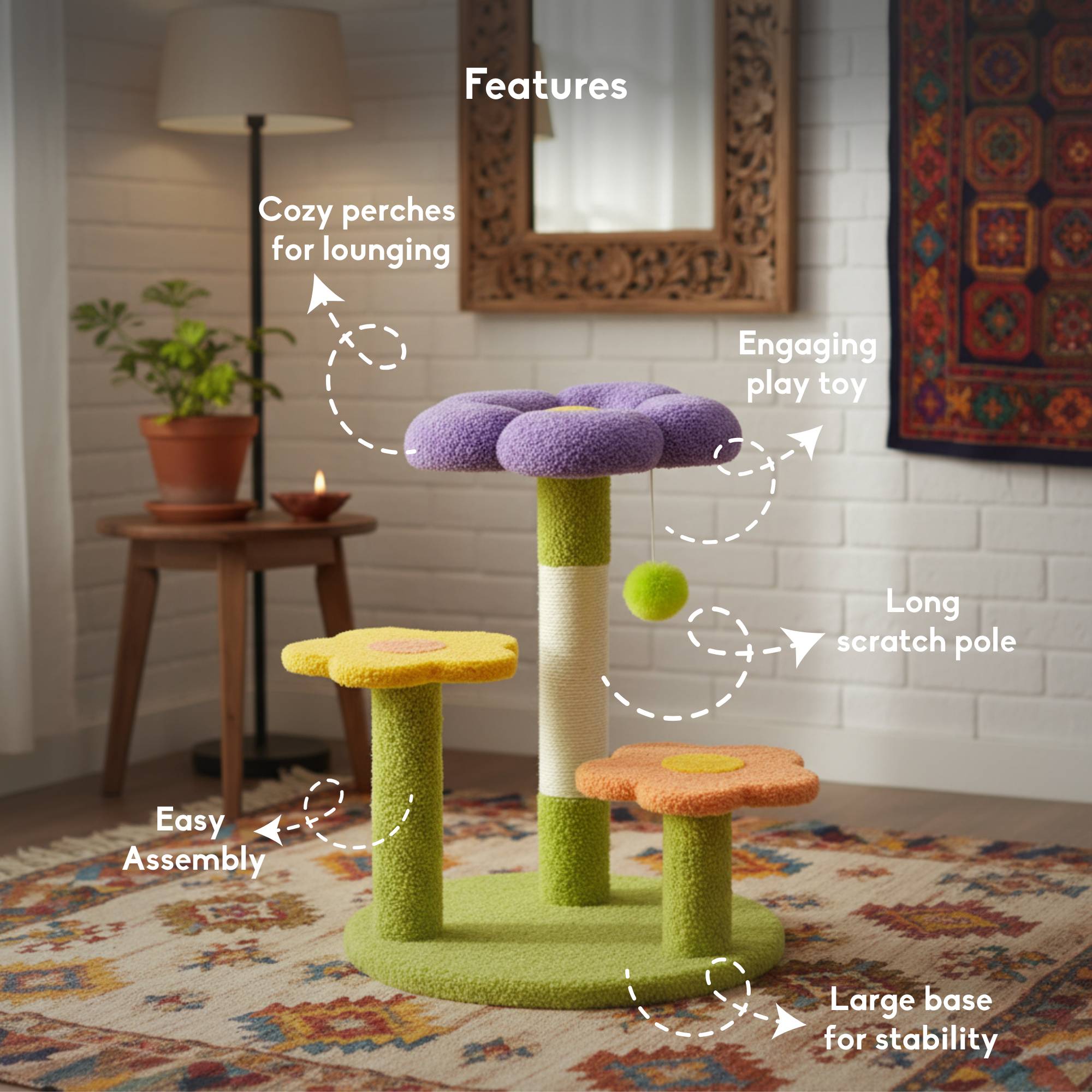 Petunia Cat Tree