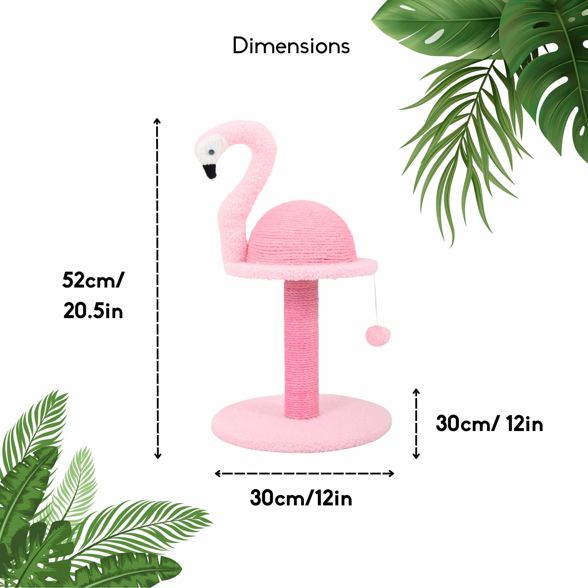 Flamingo Cat Scratcher