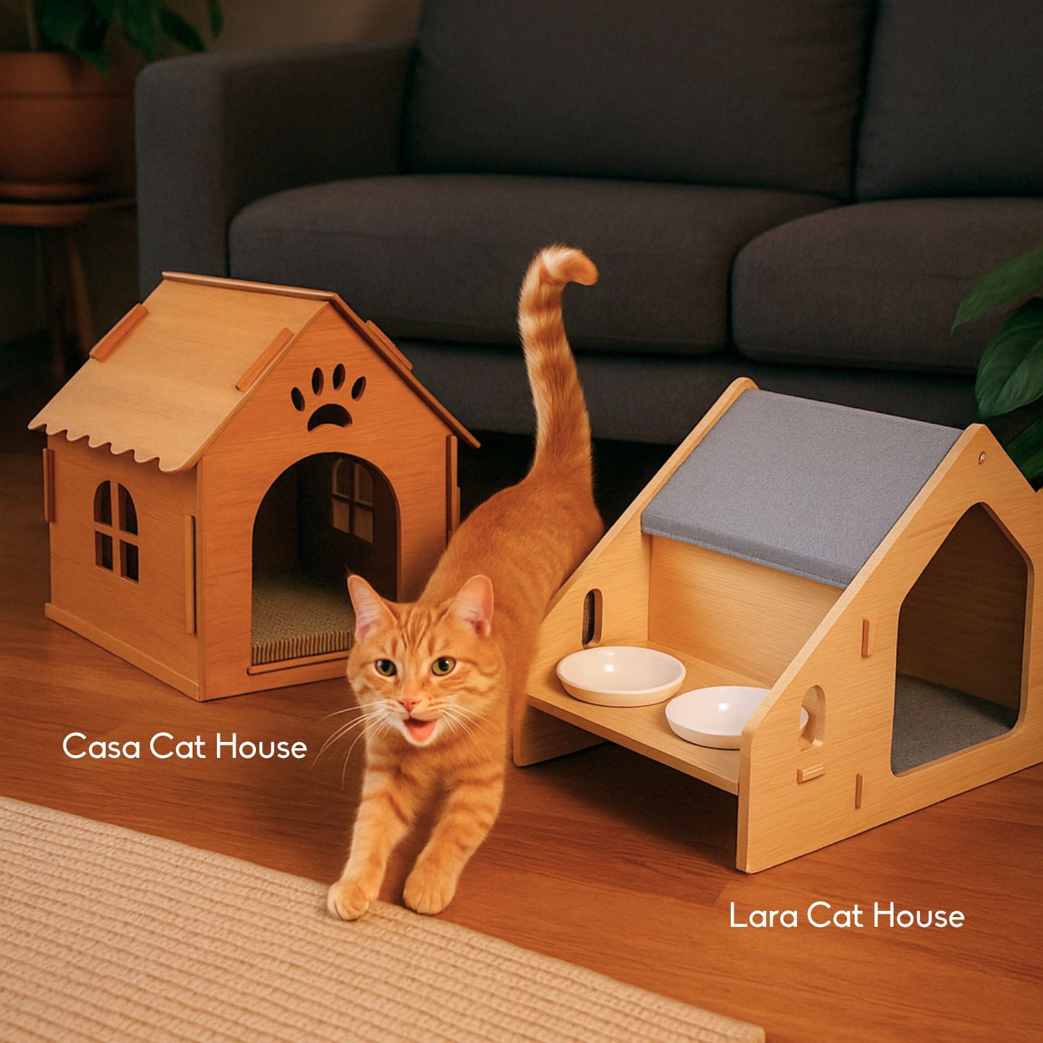 Lara Cat and Dog House
