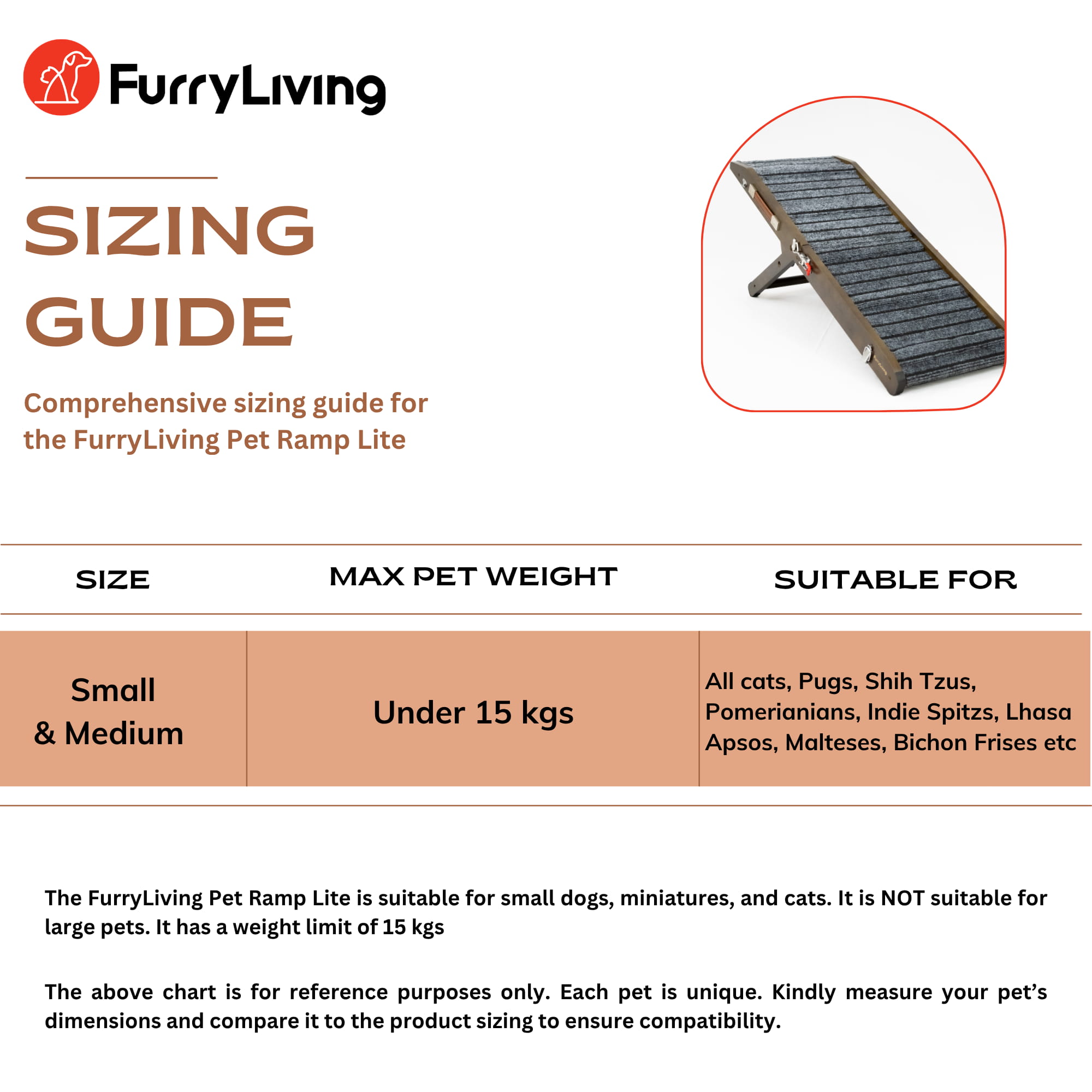 Pet Ramp Lite (For pets up to 15 kgs)
