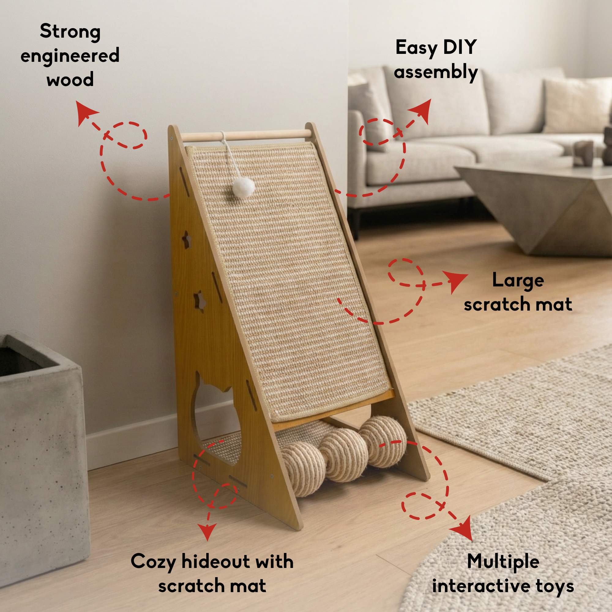 Jonah Cat Scratcher