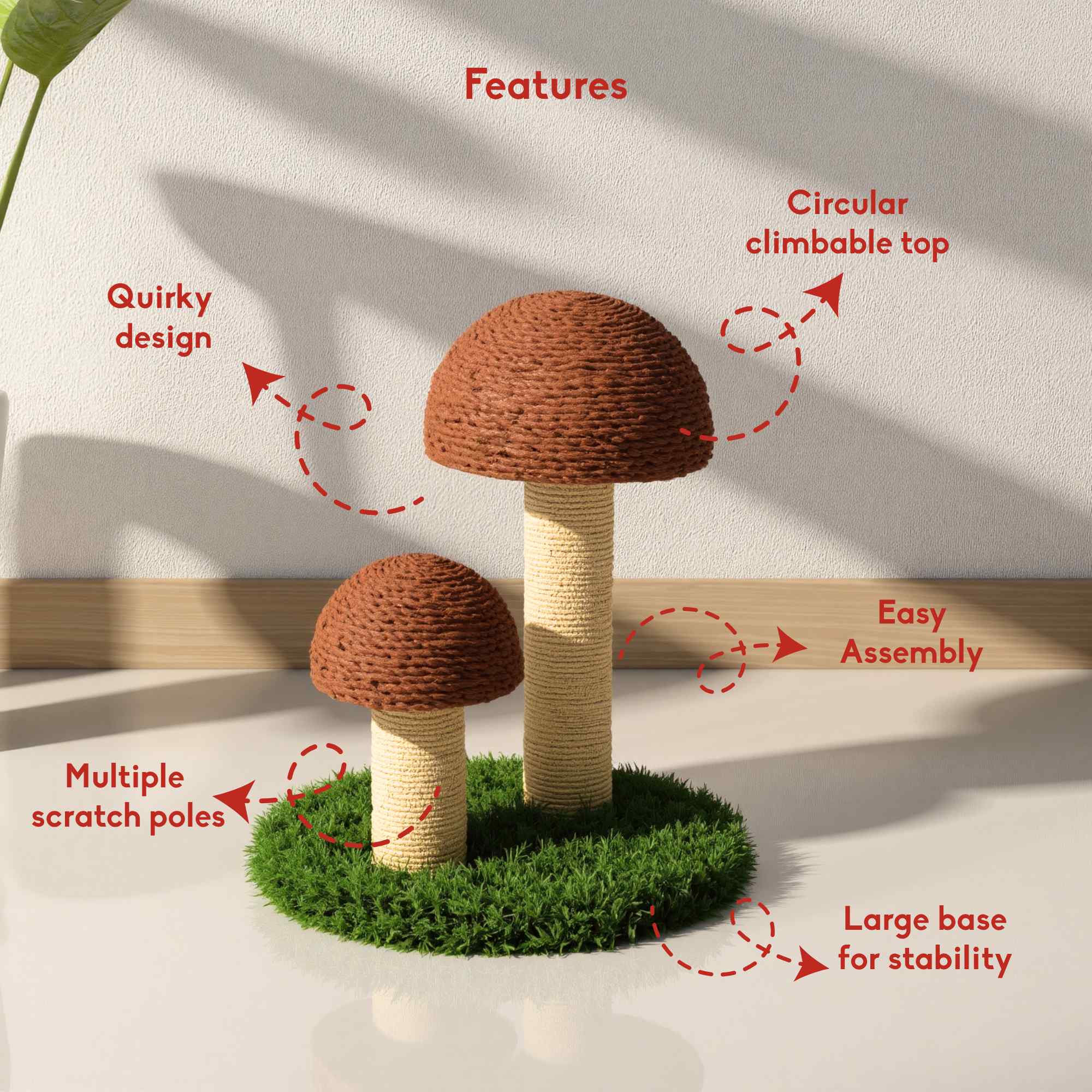 Mushroom Scratcher
