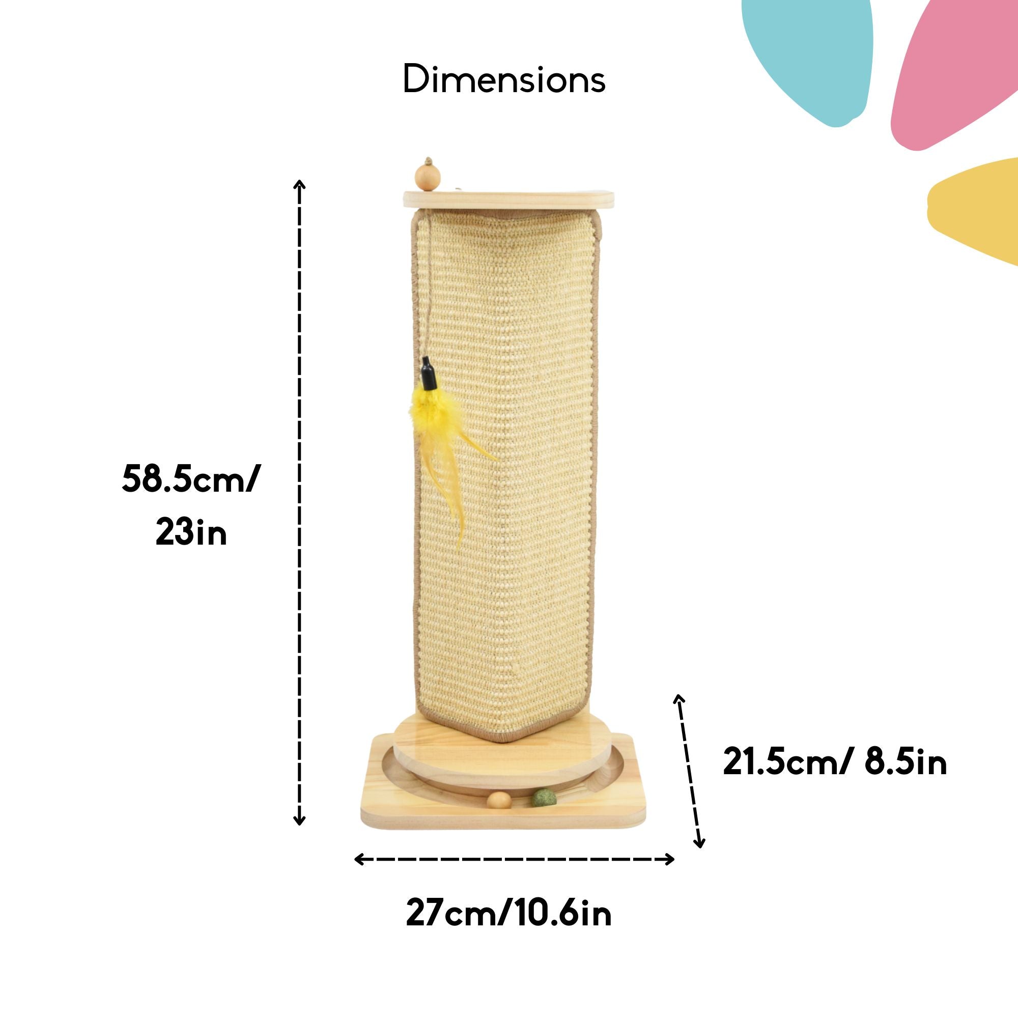 Cat Wall Scratcher Plus