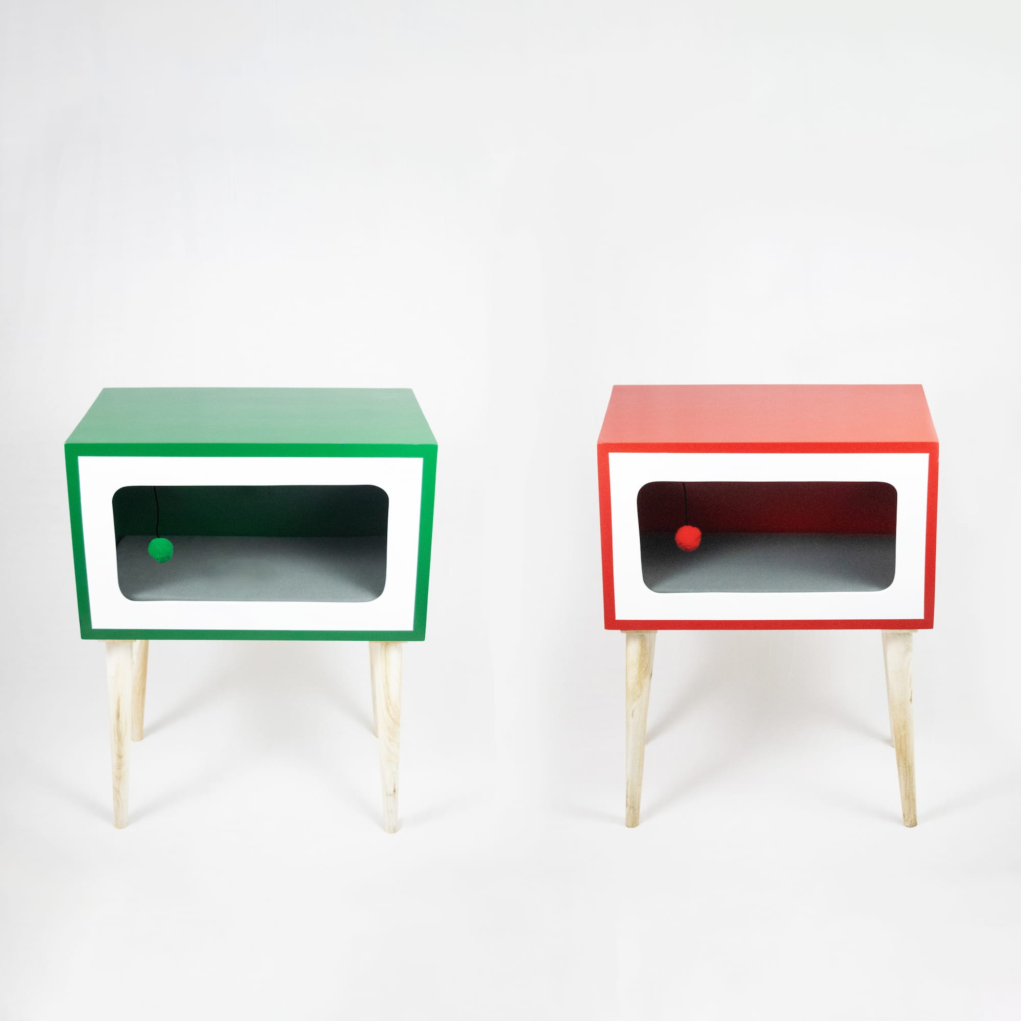 Telly Tall Side Table for Cats | Limited Edition