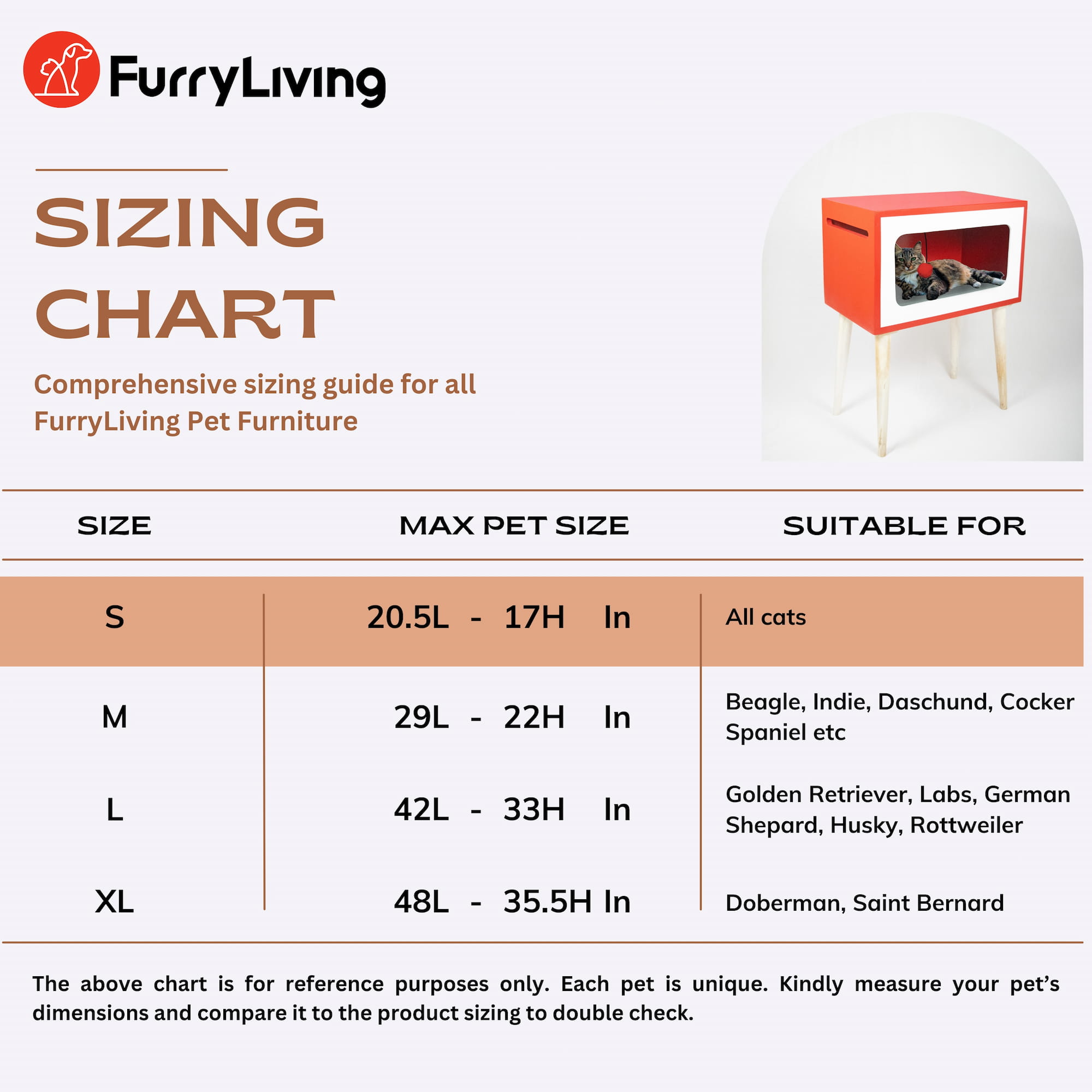 Telly Tall Side Table for Cats | Limited Edition